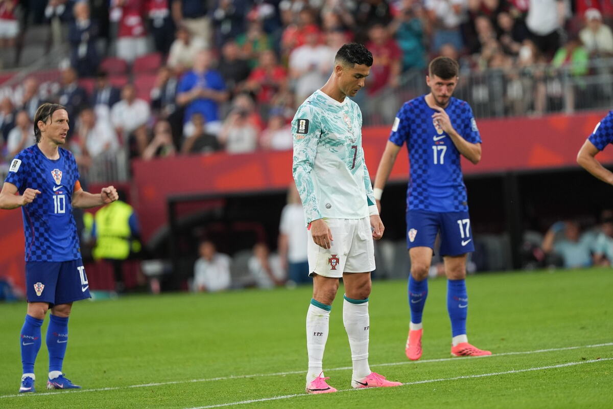 Kristijano Ronaldo na meču Portugal - Hrvatska