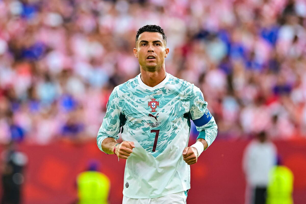 Kristijano Ronaldo na meču Portugal - Hrvatska