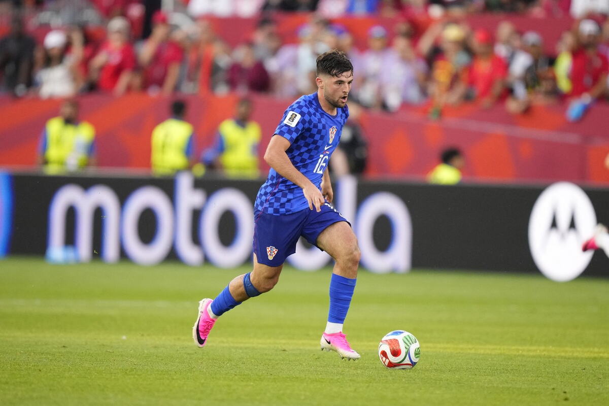Martin Baturina na meču Portugal - Hrvatska
