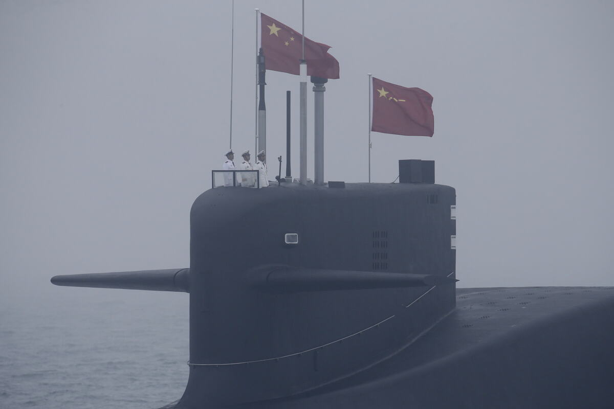 Kineska podmornica  094 Kina submarine 094 .jpg