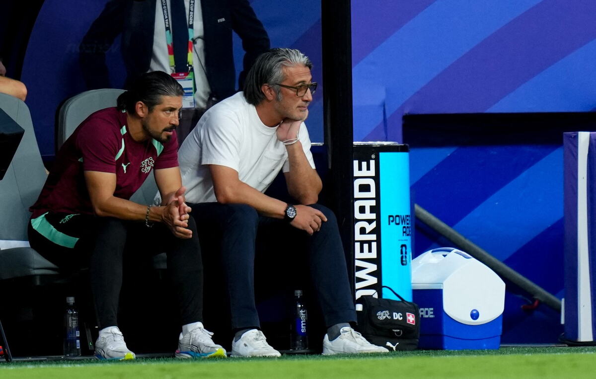 Murat Jakin na meču Argentina - Švajcarska