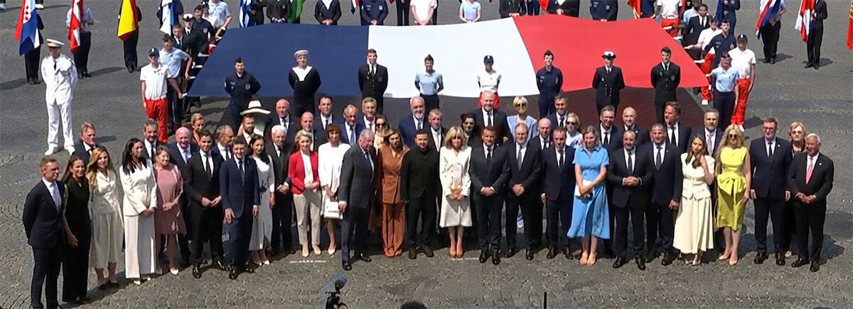 Francuska Pariz Dan pada Bastilje vojna parada Aleksandar Vučić