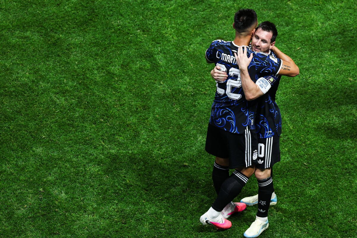 Lionel Mesi na meču Engleska - Argentina