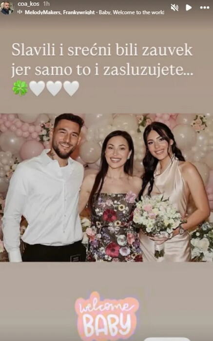 Aca Kos čestitao Anastasiji i Gudelju