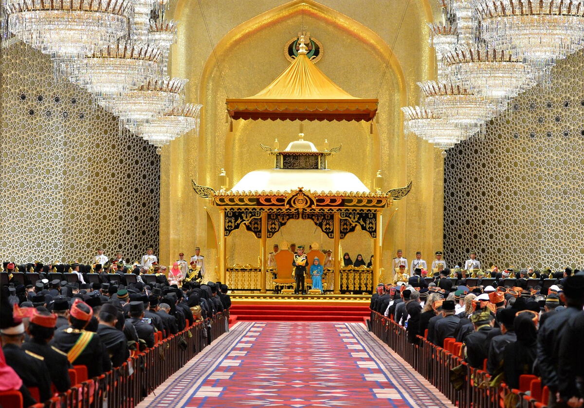 palata Istana Nurul Iman, rezidencija, sultan od Bruneja