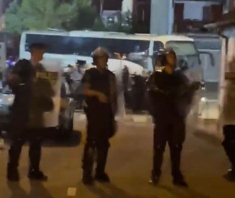 Tuča navijača i policije u Novom Pazaru