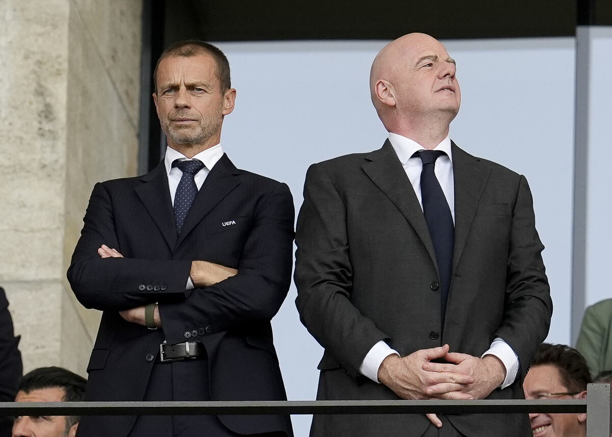 Aleksandar Čeferin, Đani Infantino, Uefa, Fifa