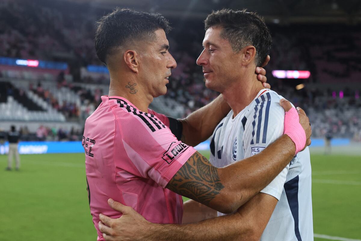 Luis Suarez i Robert Levandovski