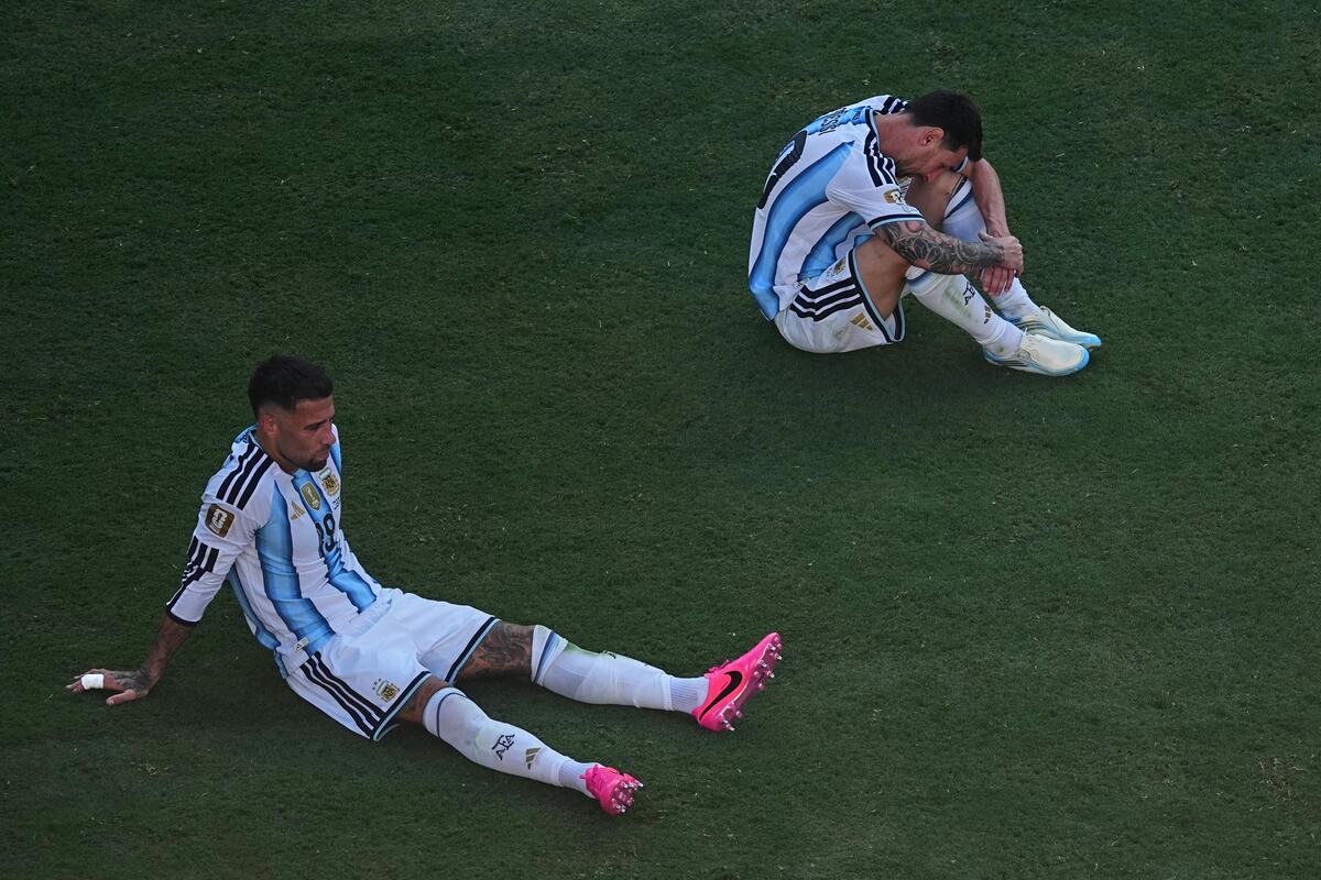 Nikolas Otamendi i Lionel Mesi