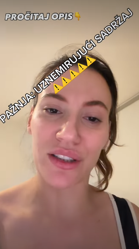 UZNEMIRUJUĆE! JEZIVE SCENE IZ KUPATILA: Kristina objavila snimak na kom Kristijan muči psa - njeno objašnjenje ledi krv u žilama! (FOTO)