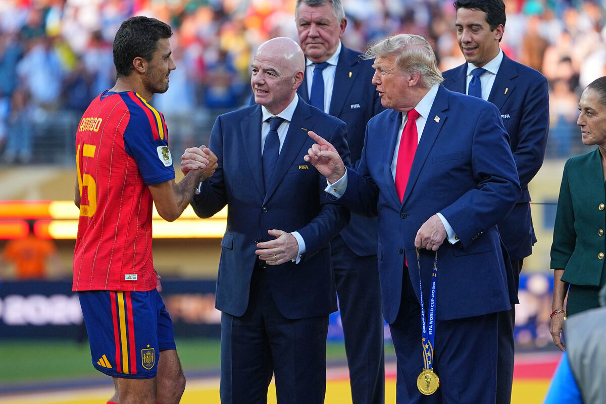 Đani Infantino i Donald Tramp