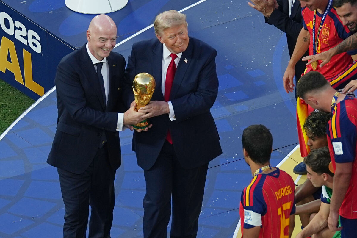 Đani Infantino i Donald Tramp