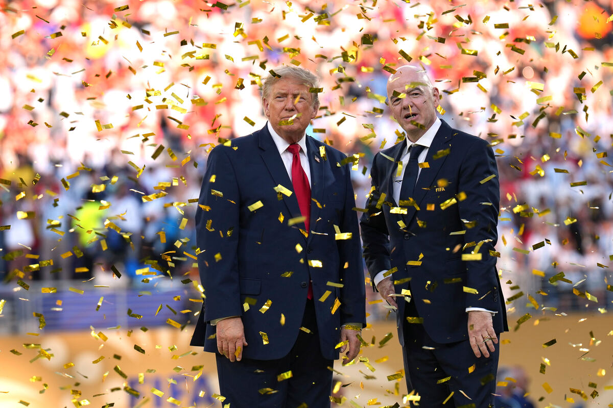 Đani Infantino i Donald Tramp