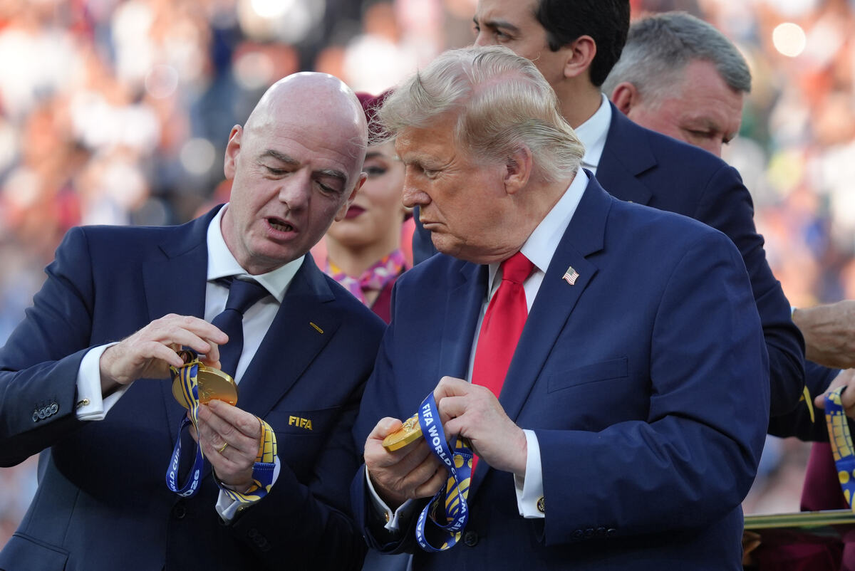 Đani Infantino i Donald Tramp
