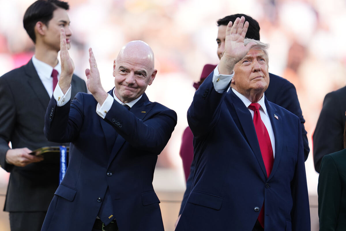 Đani Infantino i Donald Tramp