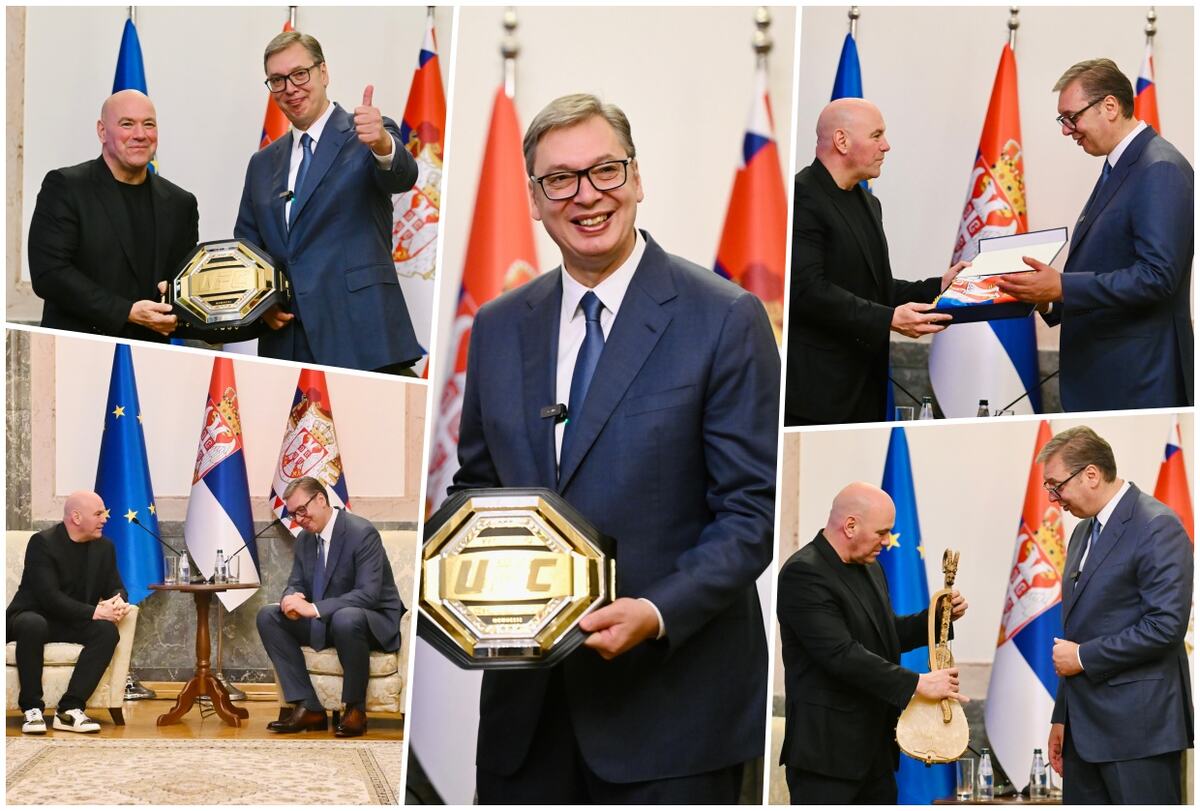 Aleksandar Vučić UFC Dejna Vajt
