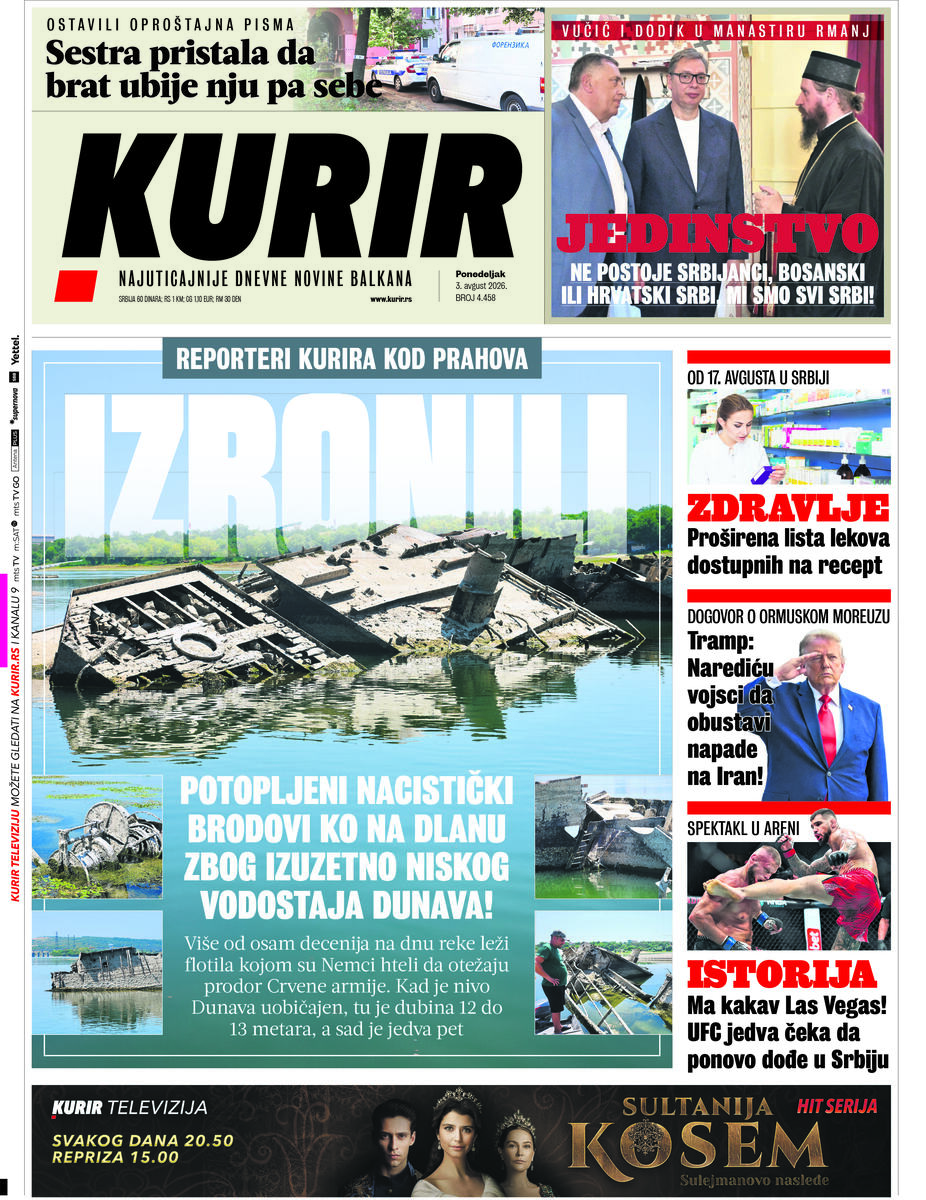 Naslovna 03.08.2026.