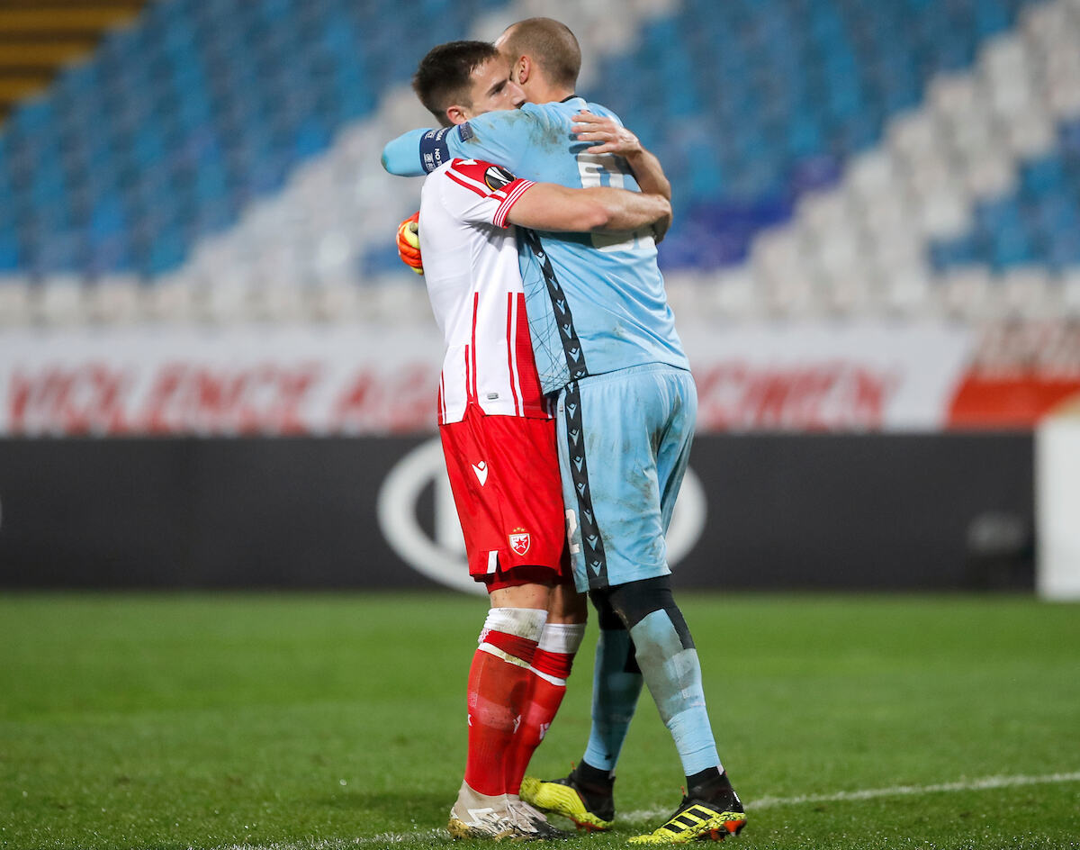 Milan Borjan i Miloš Degenek