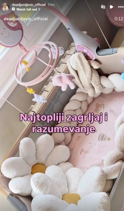 Dea Đurđević pokazala sobu za ćerku