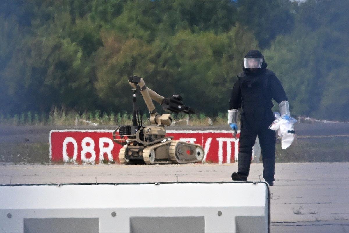 Nemačka Lajpcig aerodrom policija (3).jpg