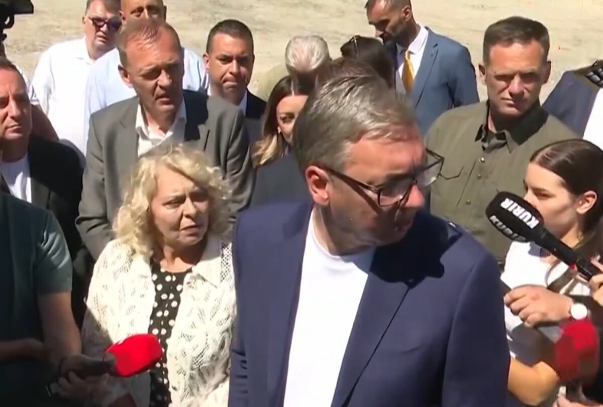 Aleksandar Vučić obilazak radova na putu Ivanjica-Sjenica