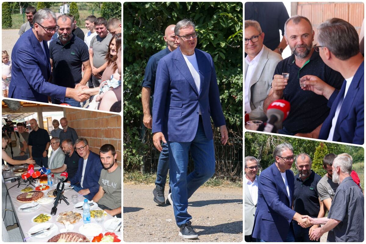 Aleksandar Vučić selo Bunar