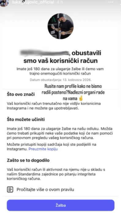 LUKA I TRUDNA ANITA NA METI NAPADA NAKON ELITE 9! Par se odmah oglasio - Slučaj je prijavljen nadležnim organima