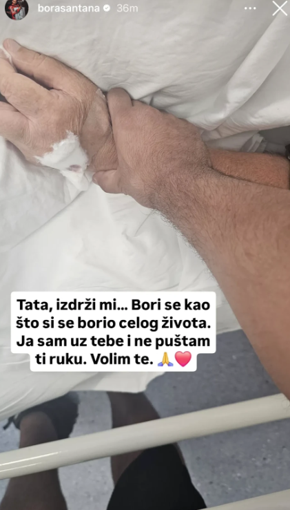 OTAC BORE SANTANE IMAO MOŽDANI UDAR! Bore mu se za život, rijaliti učesnik slomljen od bola: "U komi je..."