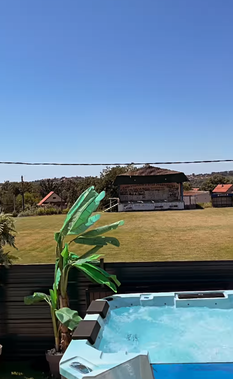 BAZEN, DŽAKUZI, SPAVAĆA SOBA GLEDA NA CRKVU: Zavirite u luks vikendicu Bore Santane, uložio brdo love, a prva komšinica mu bivša žena (FOTO)