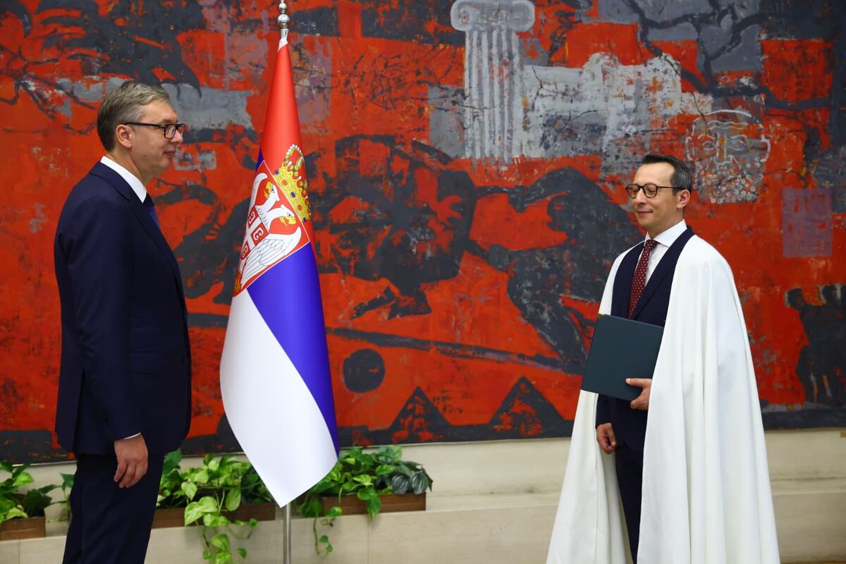 Aleksandar Vučić Monsef Mansri, ambasador Narodne Demokratske Republike Alžir (4).jpeg