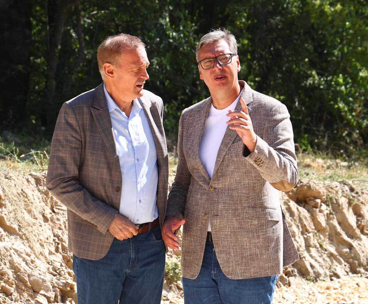 Jablanički okrug Aleksandar Vučić Radovi na obilaznici puta Rudare-Ljuša-Kuršumlijska banja (5).jpeg