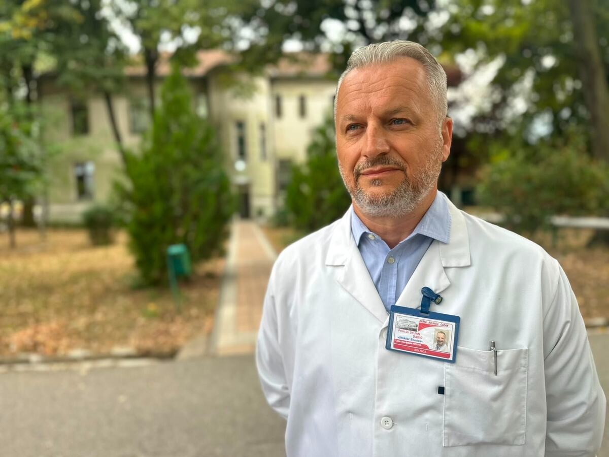 Direktor Opšte bolnice Čačak, dr Dejan Dabić