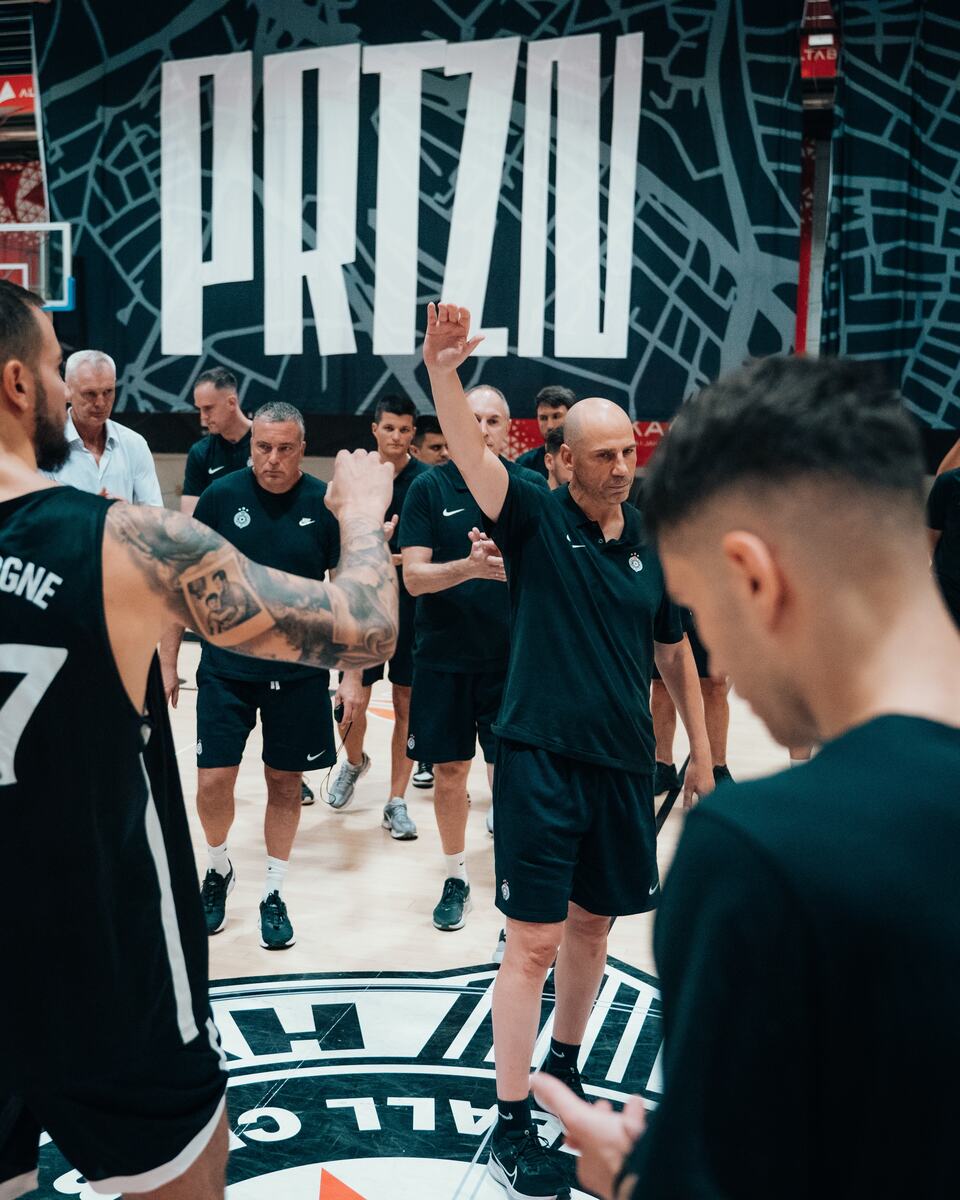 KK Partizan - pripreme