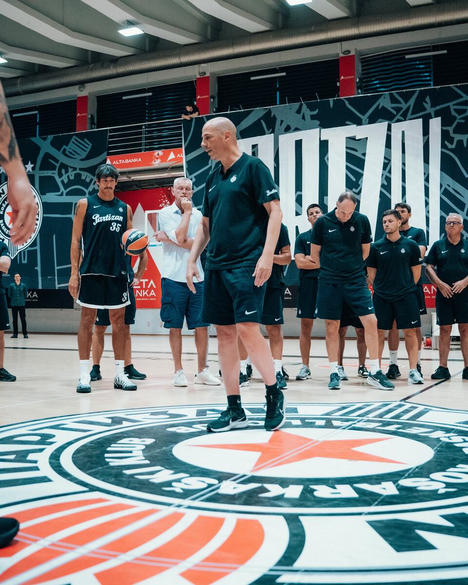 KK Partizan - pripreme