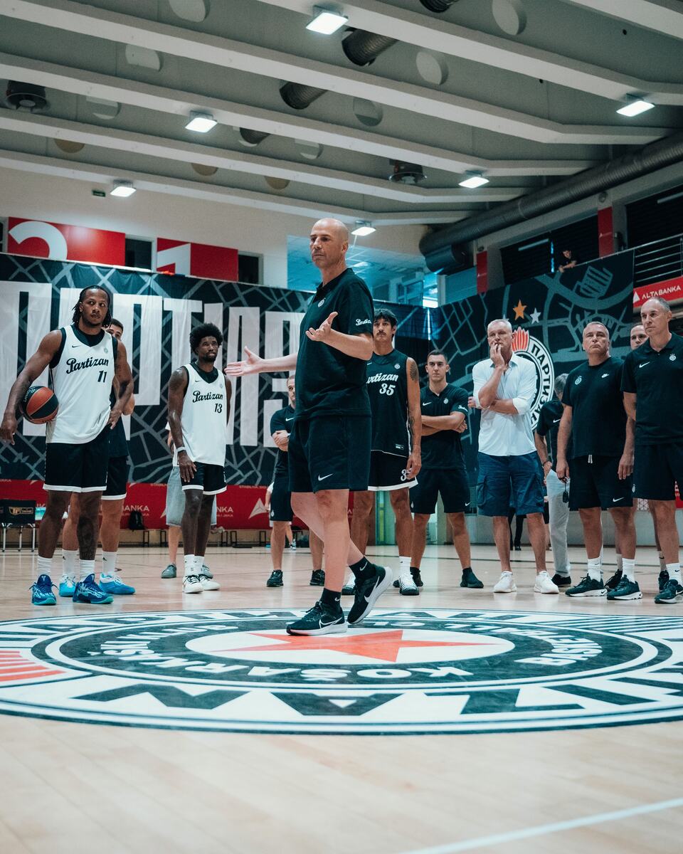 KK Partizan - pripreme