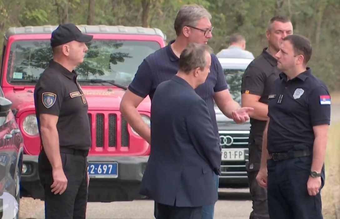Aleksandar Vučić Deliblatska peščara