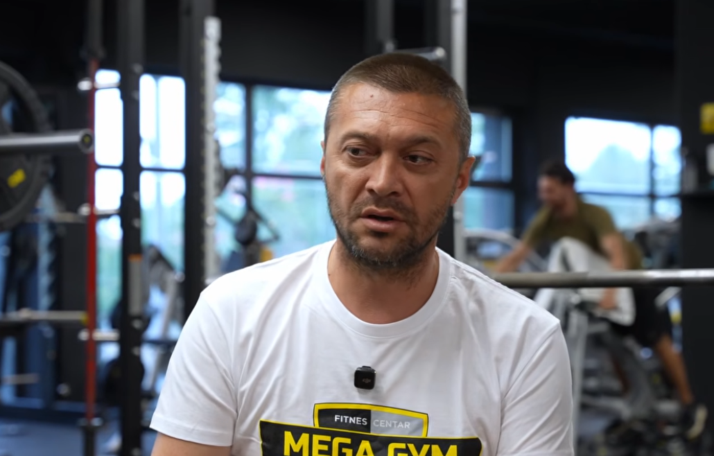 Ivica Iliev u teretani