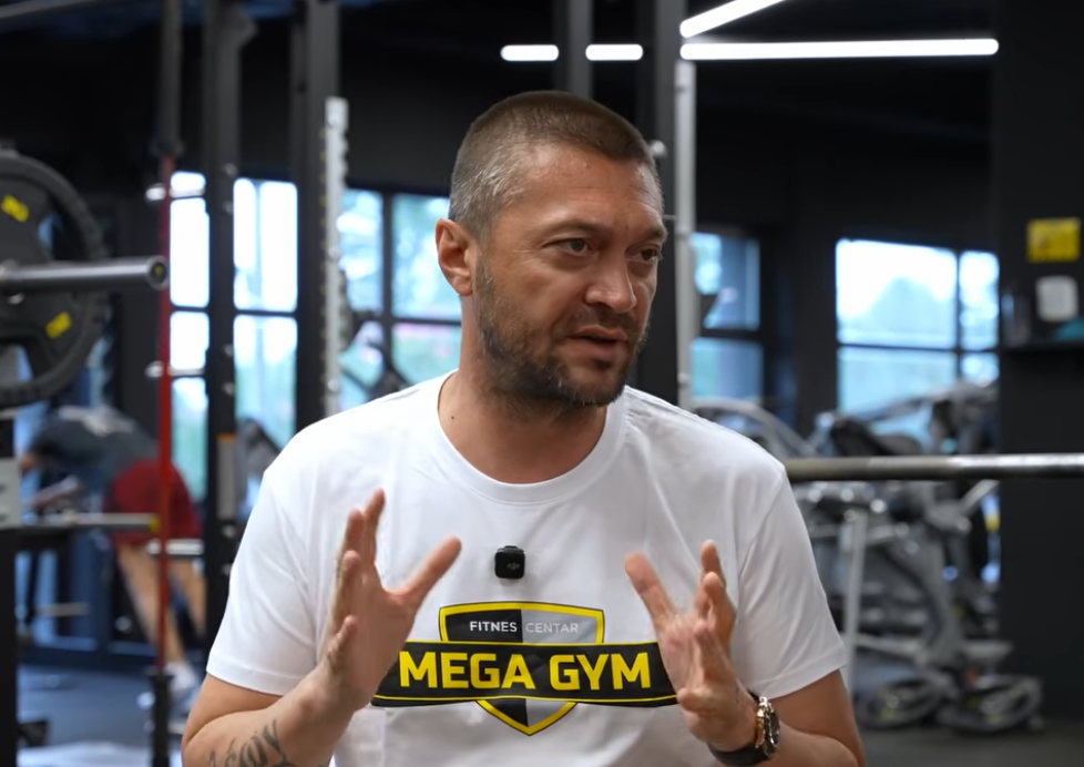 Ivica Iliev u teretani