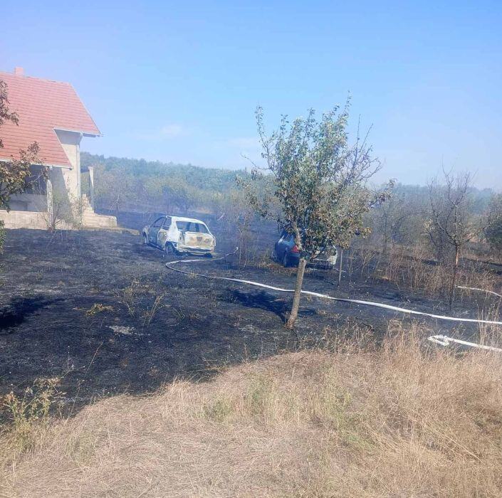 Izgorelo imanje u selu Mađare