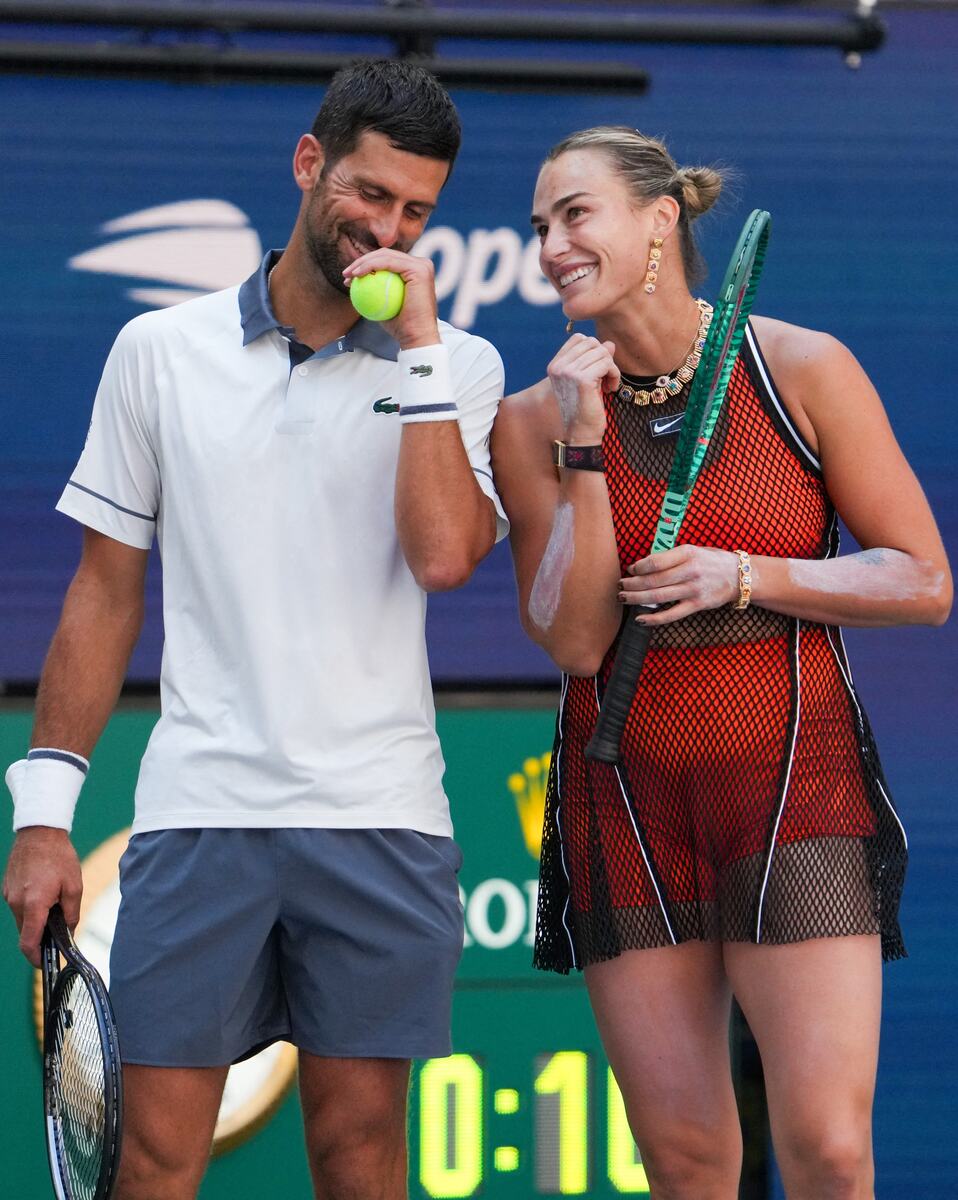 Novak Đoković, Arina Sabalenka