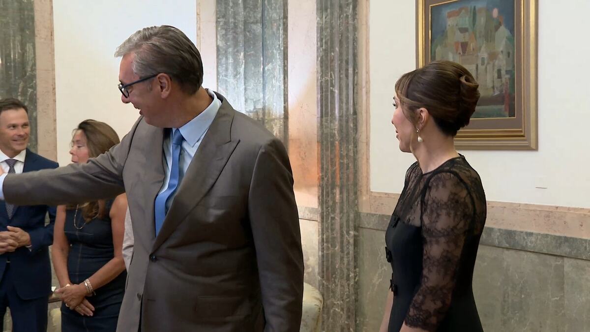 Aleksandar Vučić Jelena Janković