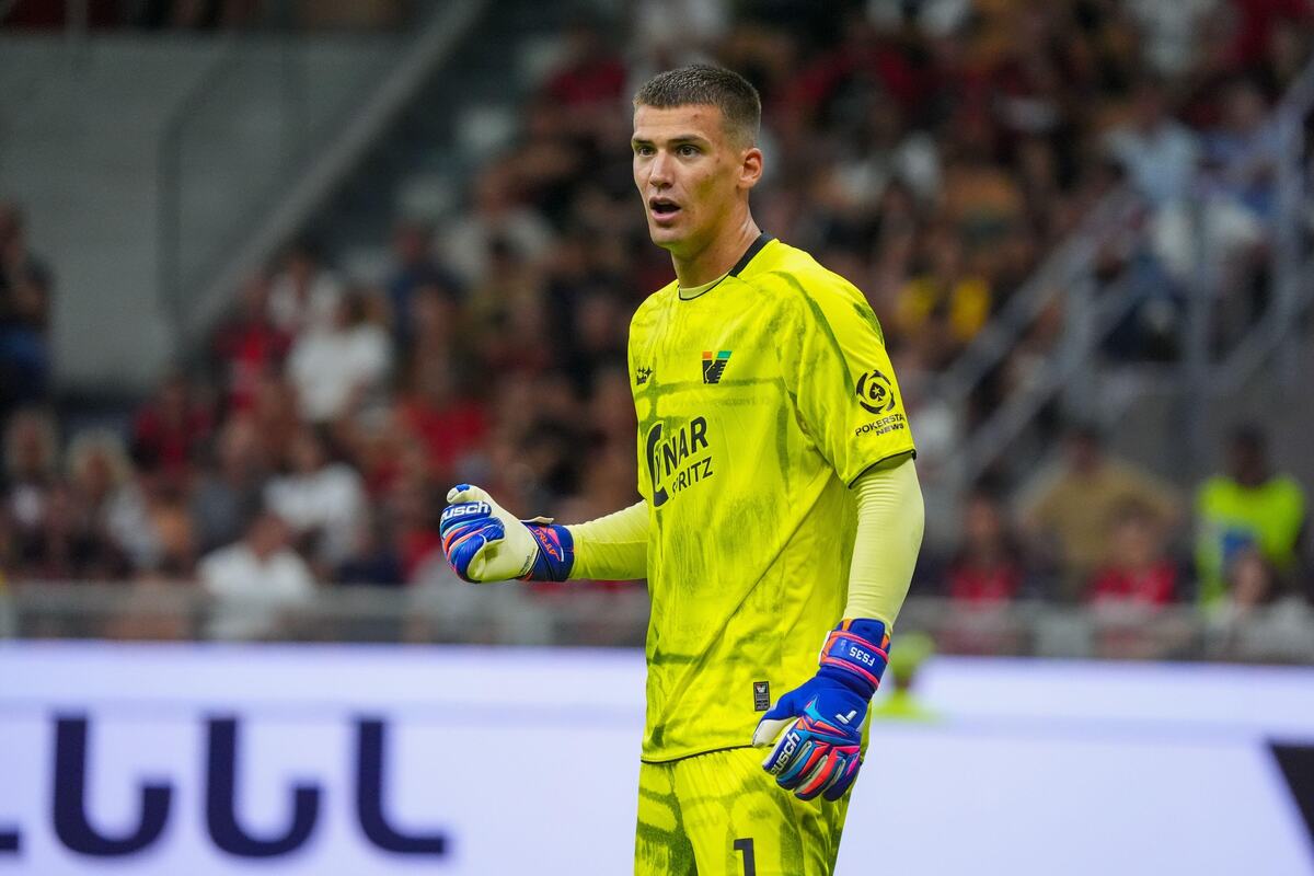Filip Stanković na meču Milan - Venecija