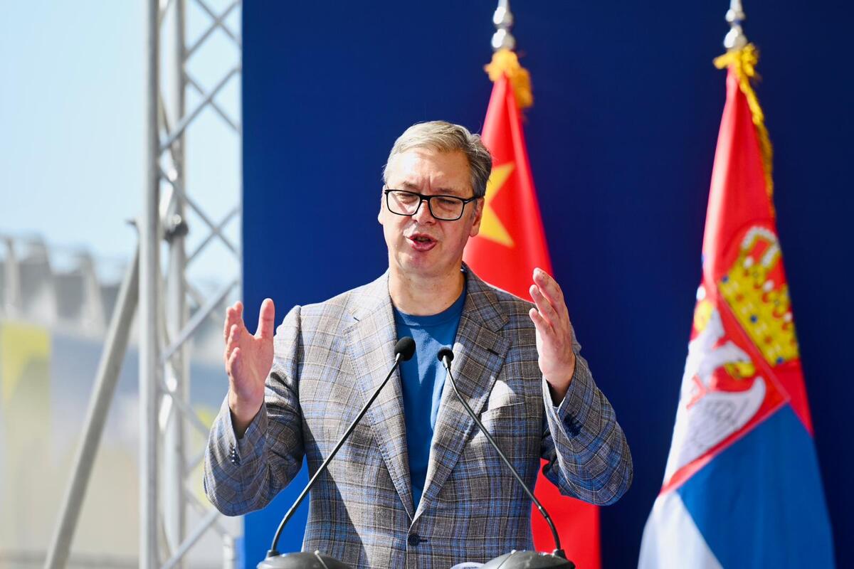 Aleksandar Vučić Moravski koridor brza saobraćajnica