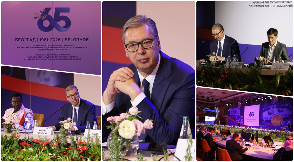 Aleksandar Vučić Palata Srbija Komemorativni sastanak posvećen obeležavanju 65. godišnjice prve konferencije Pokreta nesvrstanih zemalja.png