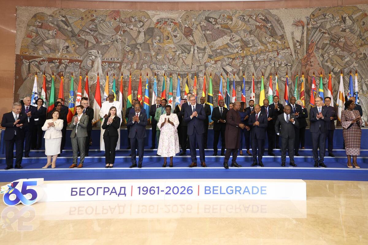 Palata Srbija Komemorativni sastanak posvećen obeležavanju 65. godišnjice prve konferencije Pokreta nesvrstanih zemalja