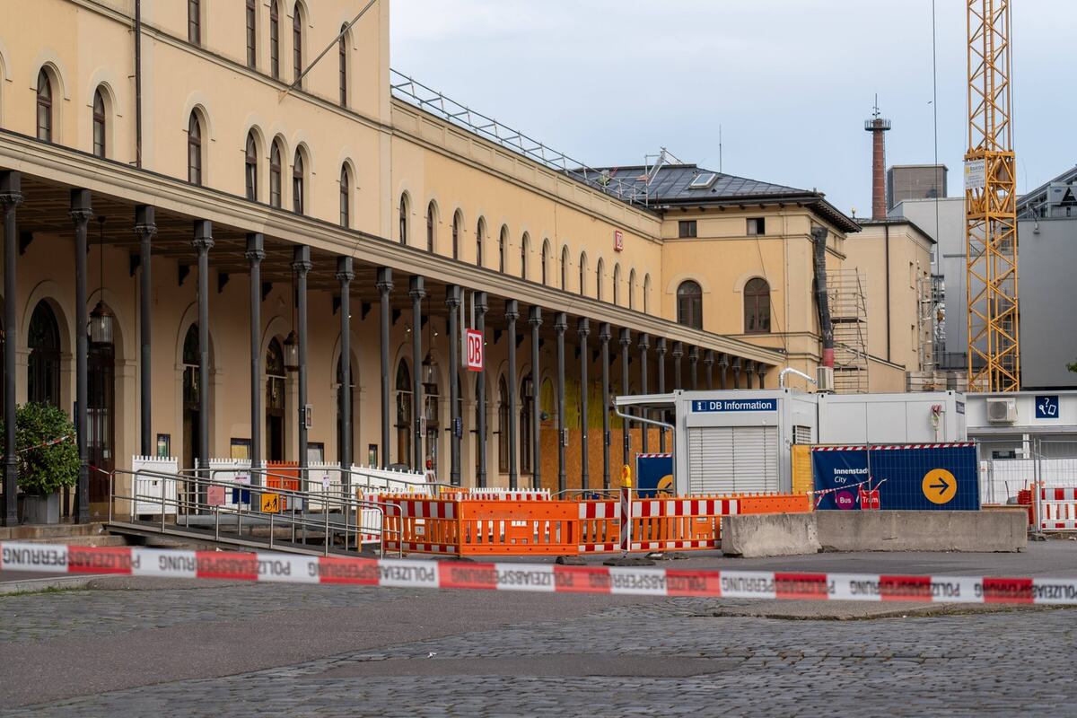 Augsburg Bavarska Nemačka glavna železnička stanica eksplozija bomba (4).jpg