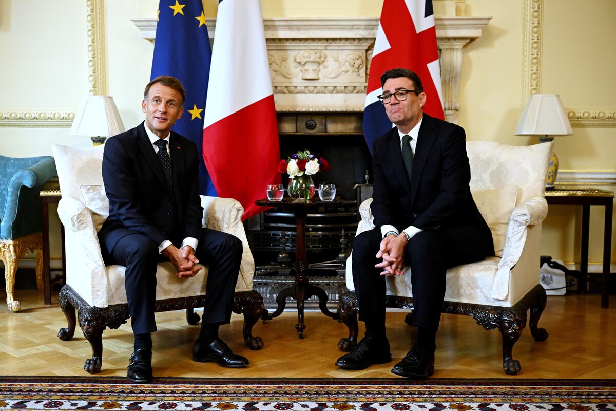 Emanuel Makron i Endi Bernam