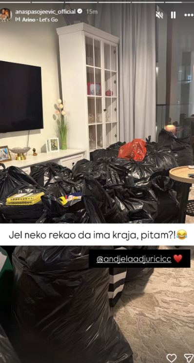 POGLEDAJTE SA ČIME ANĐELA ĐURIČIĆ SUTRA STIŽE U RIJALITI! Prizor iz stana ostavio sve bez teksta: Oborila rekord... (FOTO)
