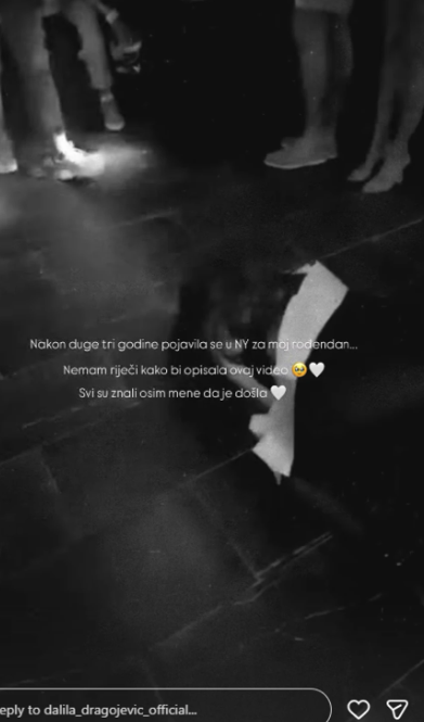 DALILA SE SRUŠILA OD ŠOKA, PLAKALA I VRIŠTALA NA ROĐENDAN! Doživela iznenađenje koje nije očekivala: Svi su ZNALI OSIM MENE..