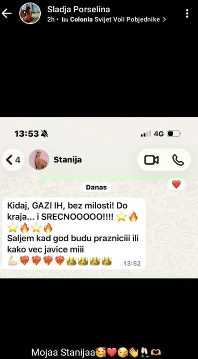 "GAZI IH BEZ MILOSTI" Stanija moćnom porukom pružila podršku budućoj učesnici "Elite 10" - evo o kojoj starleti je reč! (FOTO)